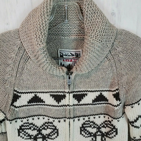 Aritzia Tna Small Cowichan Sea To Sky Sweater - Picture 3 of 9